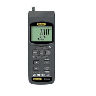 General Tools Data Logging pH/ORP Meter with 2GB SD Card DPH230SD