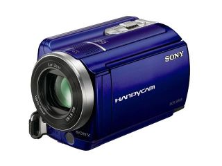 SONY  DCR SR68  Blue  1/8" Advanced HAD CCD 2.7" 230K  LCD 60X  Optical Zoom 80GB Handycam Camcorder