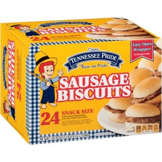 Tennessee Pride Sausage Biscuit Sandwiches, 24 ct