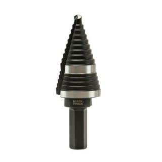 Klein Tools 1.125 in. High Speed Steel Double Flute Step Drill Bit KTSB11