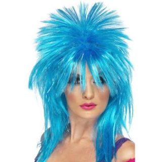 Sparkle Rock Diva Blue Wig