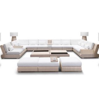 100 Essentials Sumba 16 Piece Sectional Seating Group