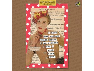 Just Ask Alice Wall Calendar by TF Publishing