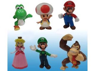 Super Mario Bros Mini Figures Wave 2 Set Of 6