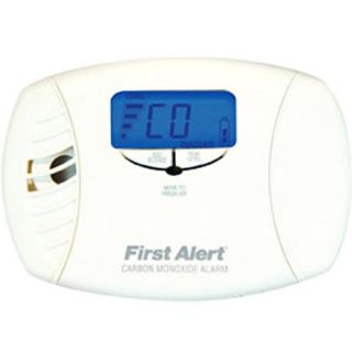 First Alert CO615 Plug In With Battery Backup Carbon Monoxide Detector With Digital Display