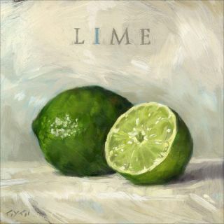 Amberton Publishing Lime Canvas Art