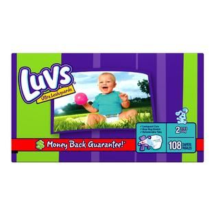 Luvs Ultra Leakguards, Size 2 (12 18 lb), 108 diapers   Baby   Baby