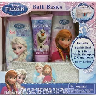 Disney Frozen Bath Basics Holiday Gift Set 2015