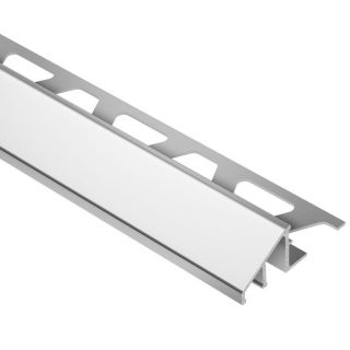 Schluter Systems 0.563 in W x 98.5 in L Steel Commercial/Residential Tile Edge Trim
