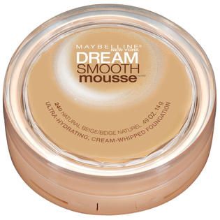 Maybelline New York Natural Beige Foundation 0.49 OZ PLASTIC CONTAINER