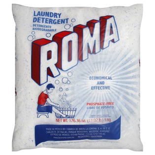 Roma  Laundry Detergent, 176.3 oz (11.02 lb) 5 kg