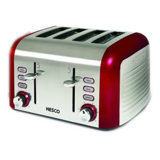 Nesco 4 Slice Toaster   Red   Appliances   Small Kitchen Appliances