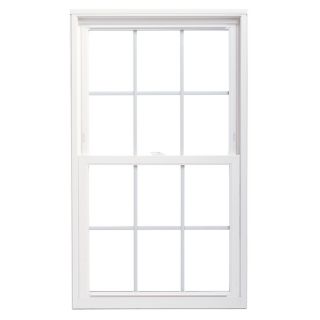 ThermaStar by Pella Vinyl Double Pane Annealed Replacement Double Hung Window (Rough Opening: 36 in x 38 in Actual: 35.5 in x 37.5 in)