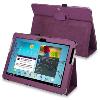 INSTEN Leather Tablet Case Cover for Samsung Galaxy Tab 2 P5100/ P5110