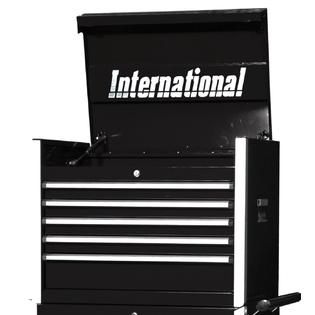 International Pro Tool Chest Black: Get Organized With 