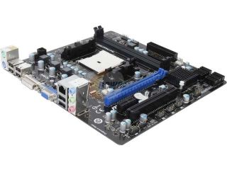 MSI A55M P33 FM1 AMD A55 (Hudson D2) Micro ATX AMD Motherboard with UEFI BIOS