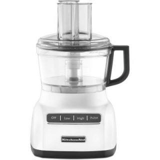 KitchenAid ExactSlice System 7 Cup Food Processor in White KFP0711WH