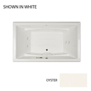 Jacuzzi Acero 66 in L x 36 in W x 25 in H 2 Person Oyster Acrylic Rectangular Drop In Whirlpool Tub and Air Bath