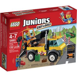 LEGO ® Juniors   Road Work Truck #10683   Toys & Games   Blocks
