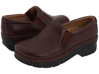 Klogs Naples Coffee Tooled Leather, Shoes, Women
