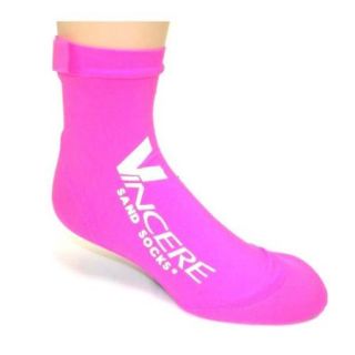 Vincere Unisex Sand Socks Neoprene Beach Scuba Snorkel Shoes (Pink, X Small)