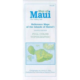 Reference Maps of the Islands of Hawaii: Map of Maui : The Valley Isle