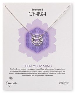 Dogeared Open Your Mind Chakra Necklace, 18"