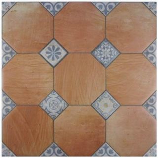 Merola Tile Jarama Cotto 23 5/8 in. x 23 5/8 in. Ceramic Floor and Wall Tile (15.5 sq. ft. / case) FEC24JRC