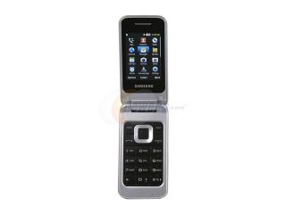 Samsung C3520 28 MB Silver Unlocked Cell phones 2.4"