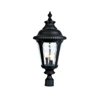 Acclaim Lighting Surrey 3 Light Matte Black Outdoor Post Light Fixture 7227BK