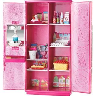 Barbie  ® Basic Furniture Treats to TV Fridge