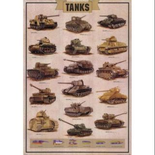 Tanks Poster Print (27 x 39)