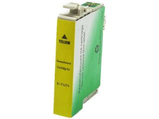 Green Project E T1274 Yellow Ink Cartridge