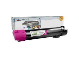 LD © Compatible Replacement for Dell 330 5843 Magenta High Yield Laser Toner Cartridge for use in Dell Color Laser 5120cdn, 5130cdn, and 5140cdn Printers
