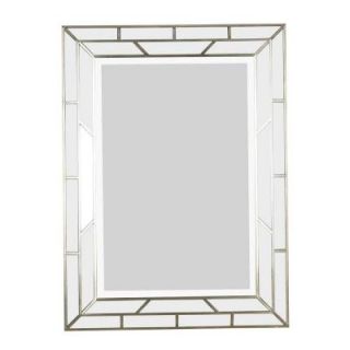 Home Decorators Collection Lens 38 in. x 28 in. Wood Framed Mirror 60015