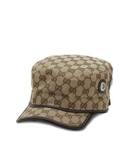 Gucci Canvas Military Hat