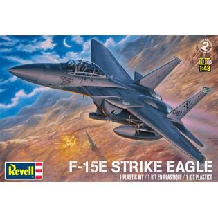 Revell Monogram Revell 1:48 Scale F15E Strike Eagle Model Kit   Toys