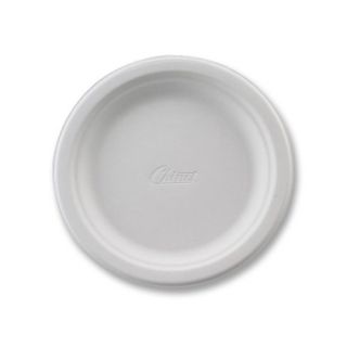 Fiber Tableware, Premium Molded, Plate, 125/PK, White