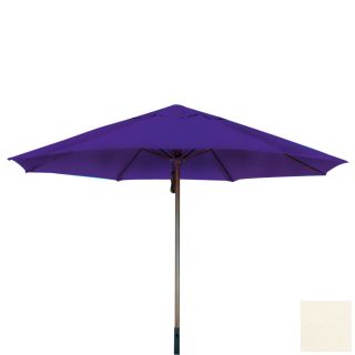 Dayva Canvas Market Umbrella with Pulley (Common: 9 ft x 9 ft; Actual: 9 ft x 9 ft)