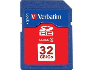 Verbatim 32GB SDHC Card (Class 4)