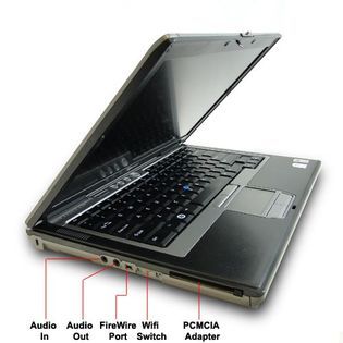 Dell Dell Latitude D630 Notebook Intel Core2Duo 2GHz, 2GB, 80GB, CDRW