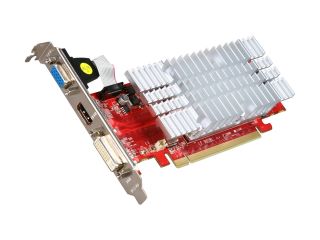 PowerColor Radeon HD 3450 DirectX 10.1 AX3450 256MD2 HV2 256MB 64 Bit DDR2 PCI Express 2.0 x16 Low Profile Video Card