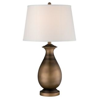 Lite Source Kelsea 1 Light Table Lamp   Aged Brass