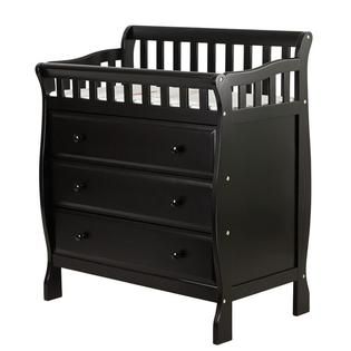 Dream On Me Marcus Changing Table and Dresser, Black   Baby   Baby