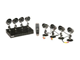 KGuard CA108 H03 8 Camera+8 Channel DVR with Remote Web / Mobile Phone Access (HD Sold Separately)