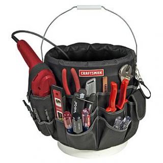 Craftsman 56 Pocket Bucket Bag   Tools   Tool Storage   Tool Belts and
