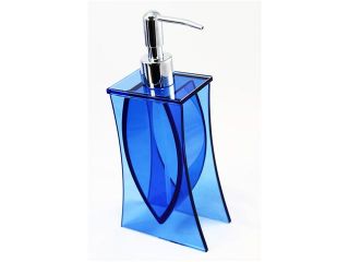LIANG THING, Ocean Blue Glass Lotion Dispenser / Lotion Pump / Soap Dispenser / Soap Pump / Bath / Bath Set / Bathroom Accessories