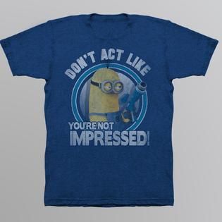 Despicable Me Mens T Shirt   Impressed Minion   Clothing, Shoes