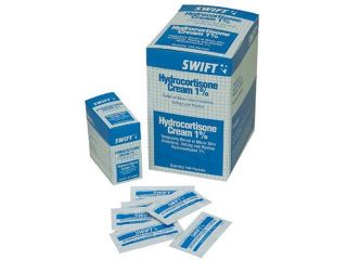 Swift First Aid 714 233020 Hydrocortisone 1 32 Oz Foil Pk 20 Bx