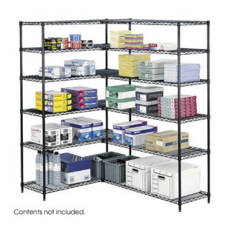 Safco Products Industrial Wire Starter Unit (48 x 18 Shelves)